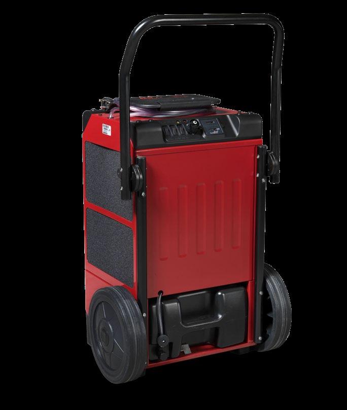 OSUSZACZE KONDENSACYJNE // SZKODY WODNE OSUSZACZE KONDENSACYJNY K5 HP PX Model K5 HP PX to niewielki, ale wydajny osuszacz kondensacyjny o wydajności do 45 l/dobę.