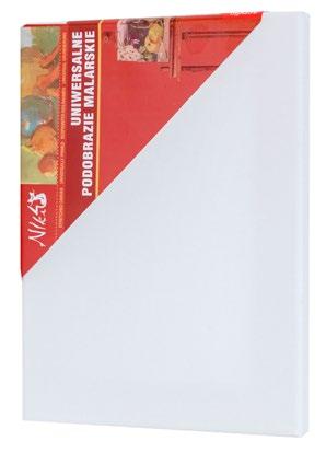 110 TABLICA MALARSKA Tablice przeznaczone są do wszystkich technik malarskich. Zostały wykonane ze sztywnego kartonu, na który zostało naklejone bawełniane płótno.
