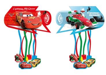 9 0 Piniata "Cars Ice", szt.