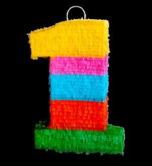 x x. cm Pinata digit "" Size: 0
