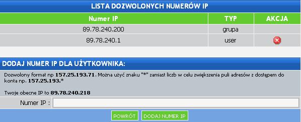 Funkcja dostępna po kliknięciu na ikonkę ( ) pozwalająca na edycję dostępu Redaktora w ramach struktury CMS. Edycja struktury dostępu dotyczy tylko użytkowników o statusie REDAKTORÓW.