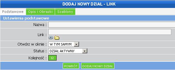 Zakładka Okna Wyróżnione W oknie pojawiają się utworzone okna wyróżnione. Przy każdym oknie mamy dostępne opcje Widok oraz Zaznaczone automatycznie.