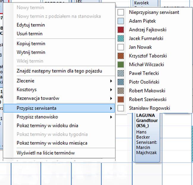W wyświetlonym oknie należy uzupełnić dane pojazdu i zleceniodawcy. Opis dodawania pojazdów i kontrahentów został zawarty w instrukcji dotyczącej podstawowych modułów programu Integra 7.