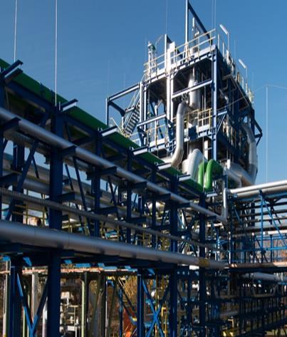 SEGMENT INNA DZIAŁALNOŚĆ CHEMICZNA Kluczowe czynniki, wydarzenia Zwiększony wolumen sprzedaży oraz wyższe przychody w porównaniu do analogicznego okresu ubiegłego roku.