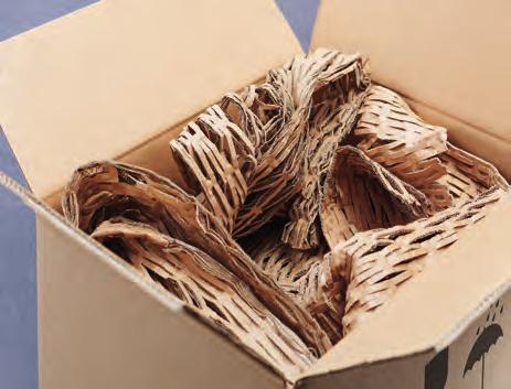 P425 zamieniają zużyty karton w uniwersalny materiał wypełniający w