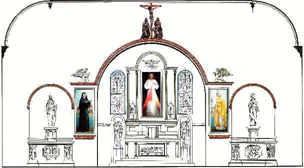THE NEW ALTAR IN OUR SHRINE Our Shrine needs a new altar, which will cost $40,000.00. We need a lot of financial support to finish this project. Any amount donated toward this plan will help us.
