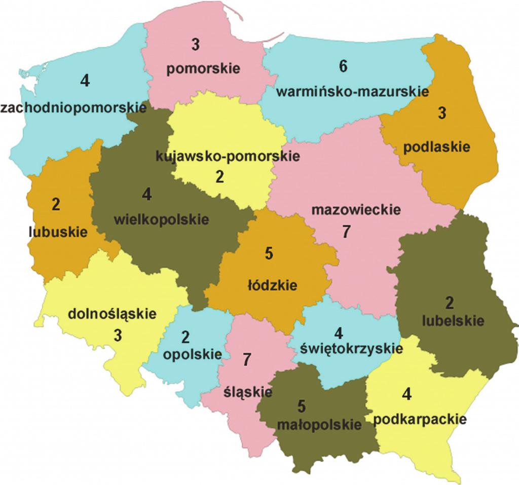 1 Liczba i poziom wyposażenia kapitałowego funduszy pożyczkowych w Polsce We dług sza cun ków na ko niec 2012 ro ku na ryn ku usług po życz ko wych funk - cjo no wa ło 87 fun du szy po życz ko wych