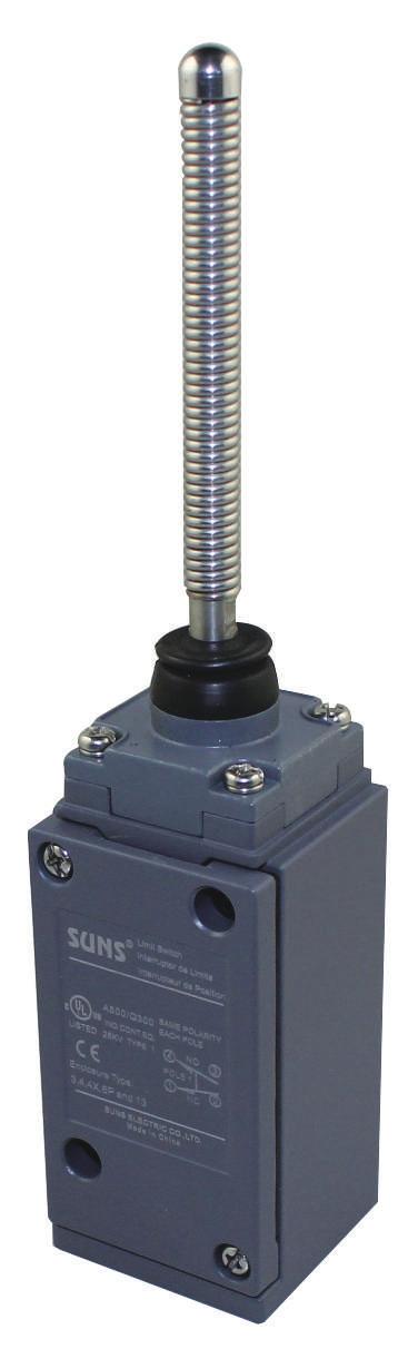 Internatinal, LLC HNS Series Heavy Duty Limit Switches Order Cde HNS-1A-66: 1NO/1NC Order Cde HNS-1A-68: 1NO/1NC Order Cde HNS-1A-69: 1NO/1NC