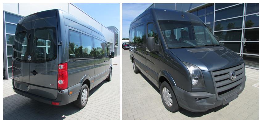 Rys. 1. Widok pojazdu badawczego Volkswagen Crafter Rys. 2.