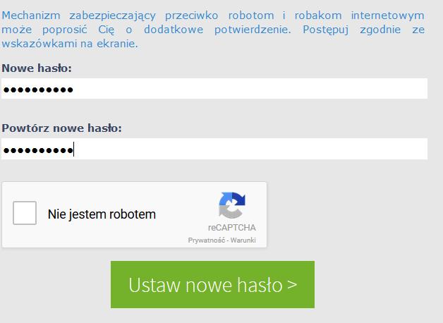 Informacje podstawowe o systemie Uczniowie Optivum NET + Na stronie Aktywacja konta dokonać ponownie autoryzacji operacji, wprowadzić hasło w polach Nowe hasło