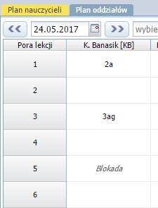 wpis Blokada wyświetla