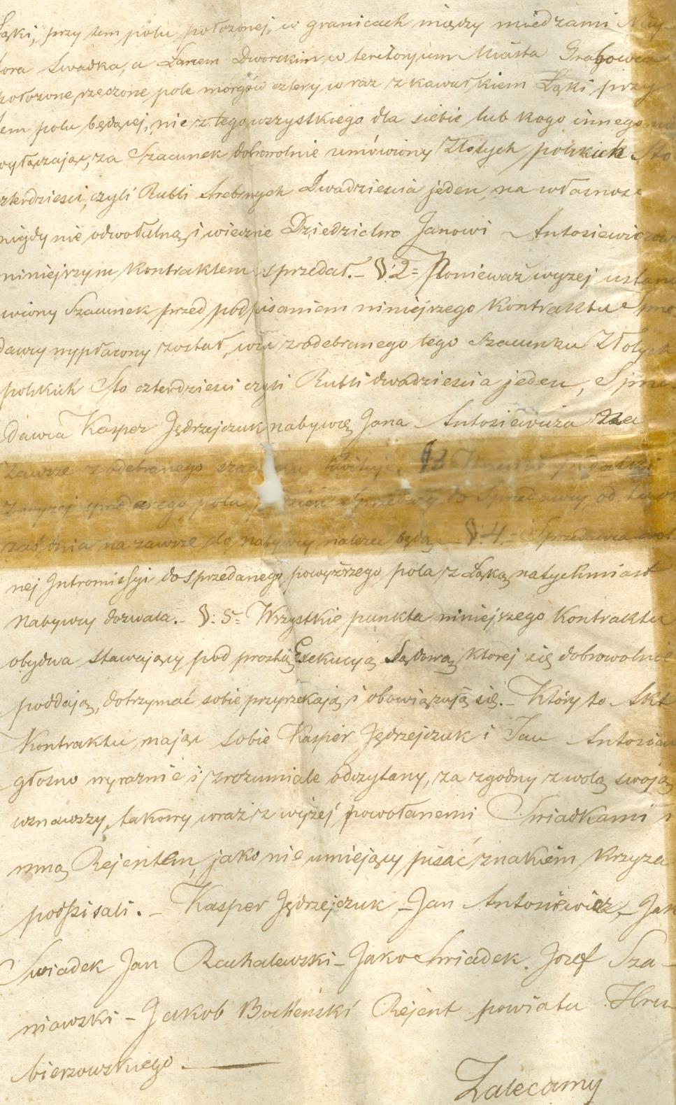 6 Dokument 5 Rok 1841, 26 maja.