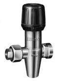 Regulatory temeratury ze sterowaniem hydraulicznym tyu 4-8 Regulacja temeratury w rze³ywowych odgrzewaczach wody rzeznaczonych do ma³ych instalacji grzewczych, zw³aszcza do domków jedno- i