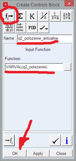 REGULACJA Controls Toolkit Tworzymy sygnały wejściowe