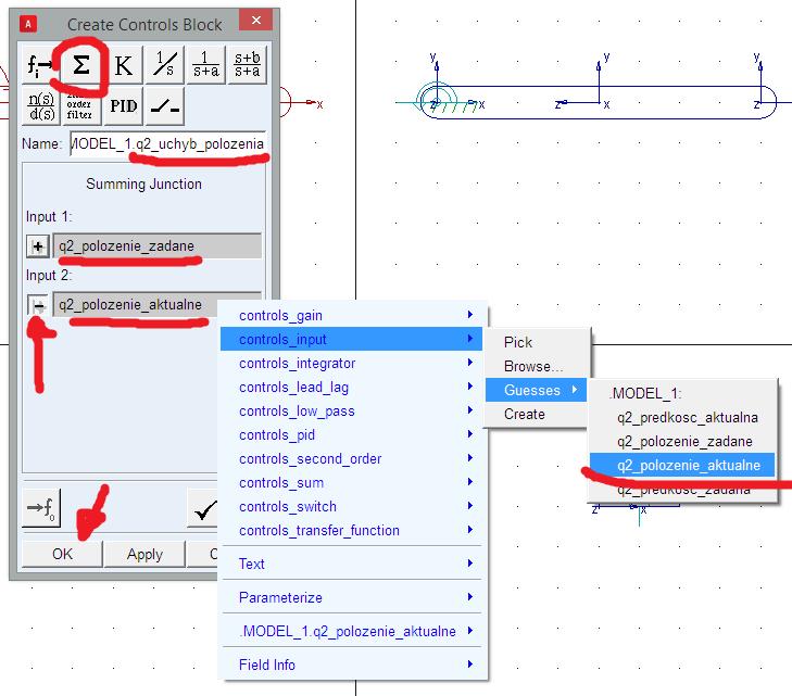 REGULACJA Controls