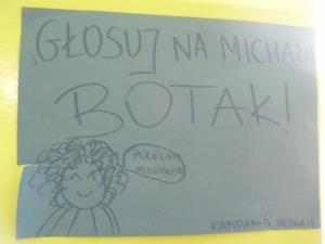 Uczniowie naszej szkoły głosowali na