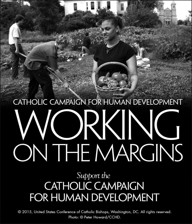 118:19 Please support the CCHD collection November 19-20, 2016 Catholic Campaign for Human Development Working on the Margins Archdiocese of Chicago esegura@archchicago.