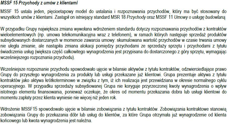8 Cyfrowy Polsat, raport za 2018 rok Źródło: raport