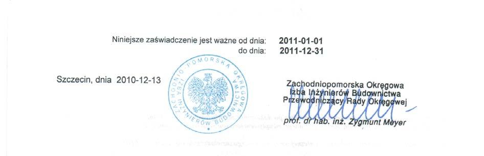Za zgodność Szczecin 20.07.2011.