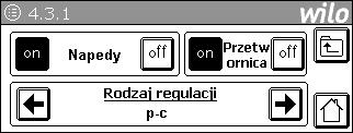 Nr menu/ wyświetlacz Opis Parametry ustawień/funkcje Ustawienie fabryczne Wywołanie przez: Widoczne dla: Zmiana ustawienia przez: 4.