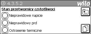 (2) f usterka czujnika [%]: od 0,1 do 100,0 80,0% 4.3.5.