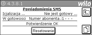 Nr menu/ wyświetlacz Opis Parametry ustawień/funkcje Ustawienie fabryczne Wywołanie przez: Widoczne dla: Zmiana ustawienia przez: 4.3.8.
