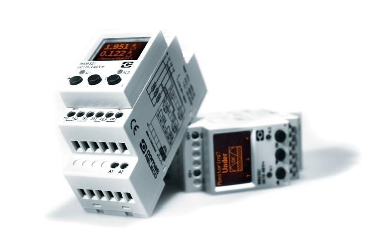 Przekaźniki Przekaźniki monitorujące monitoring parametrów elektrycznych sieci 1- i 3- fazowe z funkcją