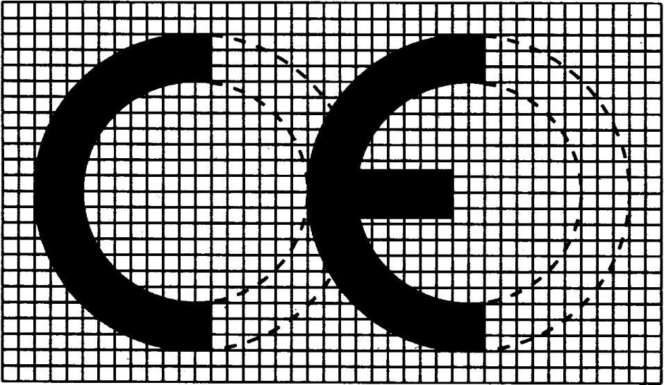 199 ZAŁĄCZNIK III OZNAKOWANIE ZGODNOŚCI CE Oznakowanie zgodności CE składa się z liter CE o następujących kształtach: Jeżeli oznakowanie CE jest zmniejszane lub powiększane, powinny być zachowane