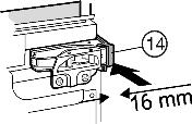 Montaż 5.1 Montaż urządzenia Fig. 10 u Zdjąć przewód przyłączeniowy z tyłu urządzenia. Usunąć przy tym uchwyt przewodu, gdyż inaczej urządzenie będzie hałasować na skutek drgań!