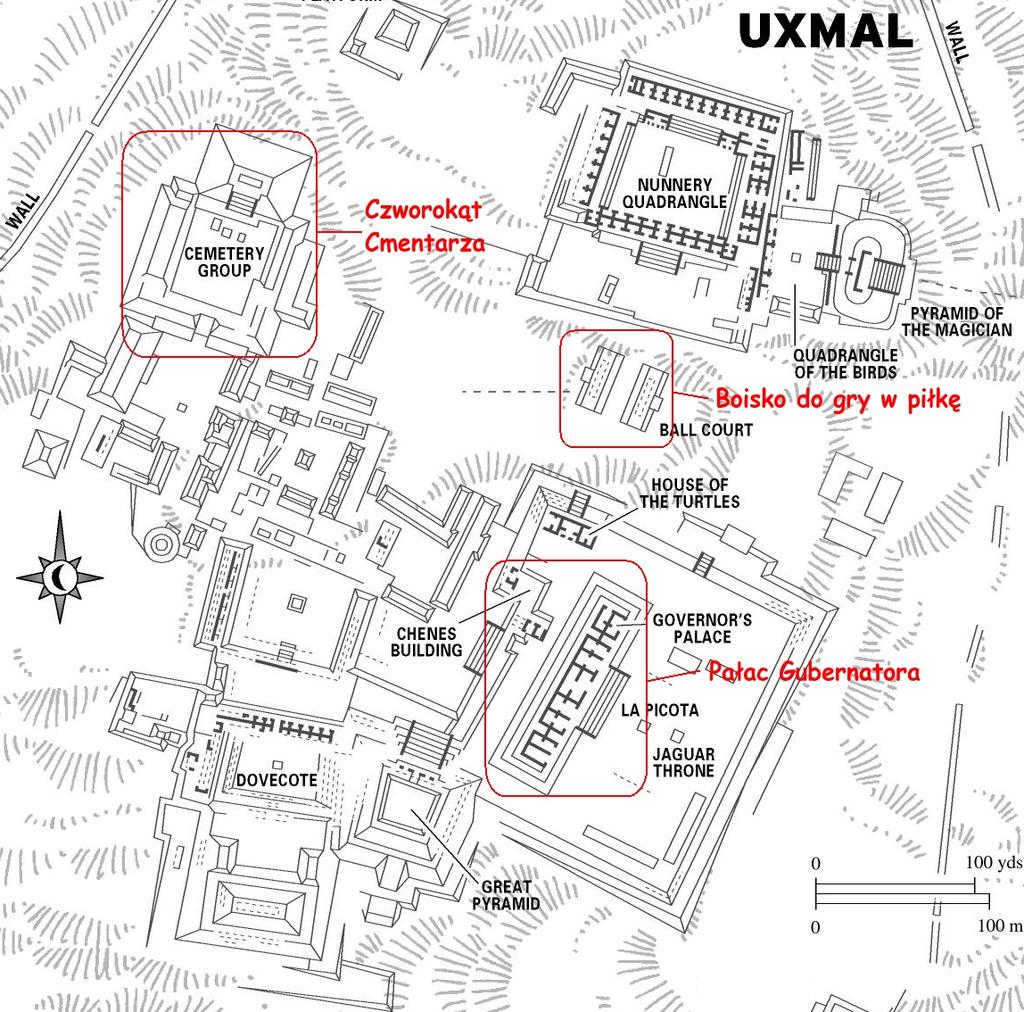 Uxmal Plan stanowiska