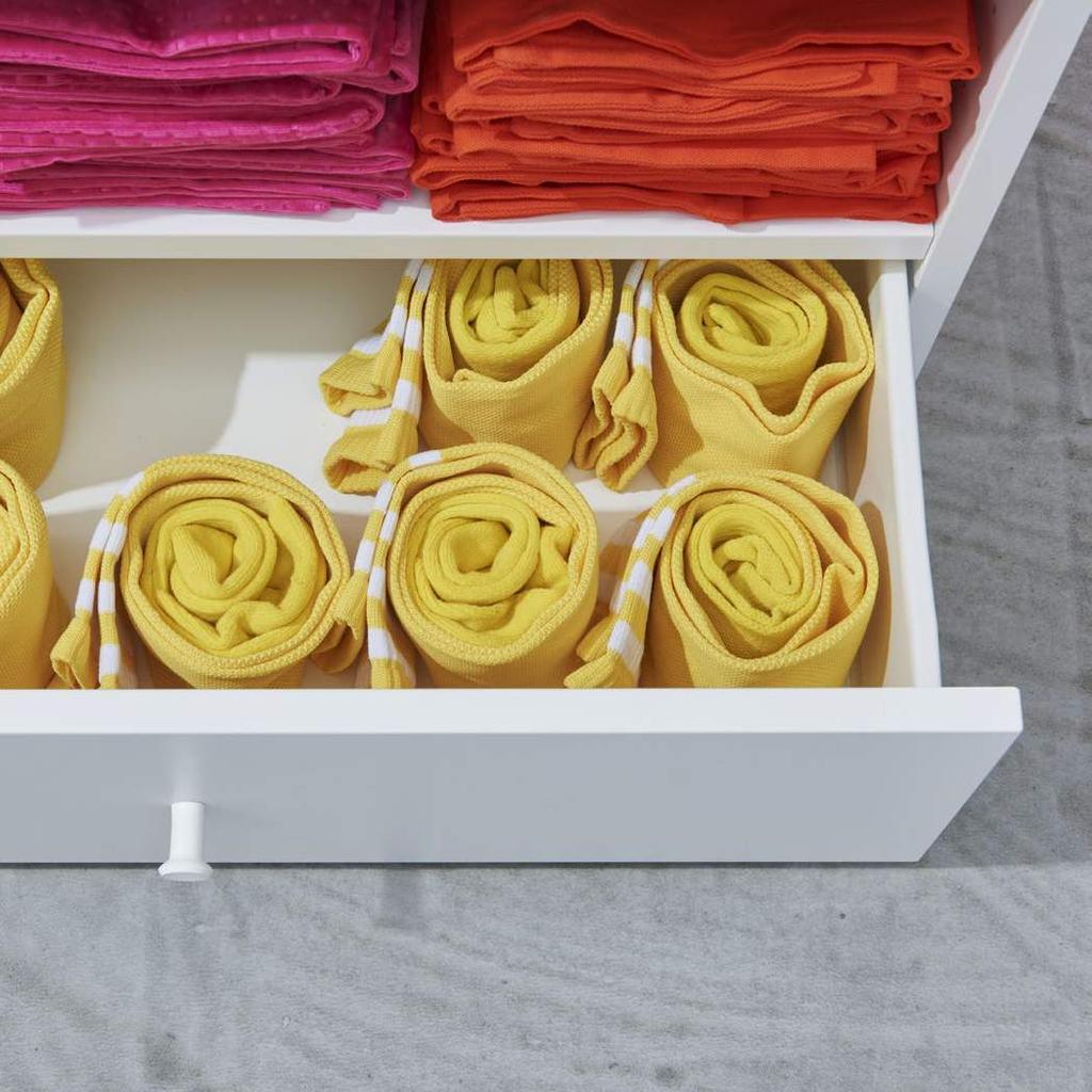 Materiay prasowe IKEA / Sierpień 2019 / 10 Półki lub szuflady rama łóżka PLATSA z pojemnikiem daje ci wiele