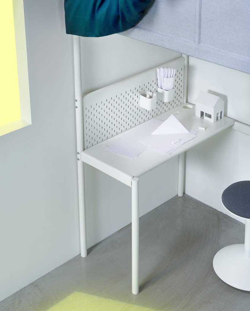 Materiay prasowe IKEA / Sierpień 2019 / 12 PH161814 VITVAL łóżko na antresoli z