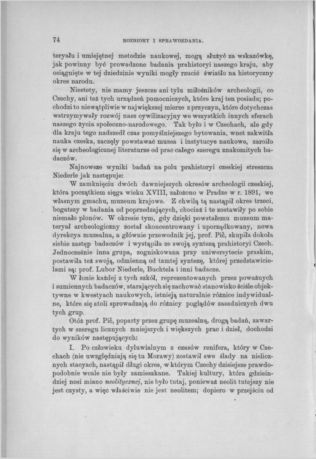 74 ROZBIORY I SPRAWOZDANIA.