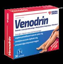 Rodzina Zdrowia Venodrin Rodzina Zdrowia Vitaminum B Complex 30 tabletek EAN: 5905279513259 Nr towaru: 115367 szczególnie polecany osobom, których nogi każdego dnia narażone są na silne zmęczenie,