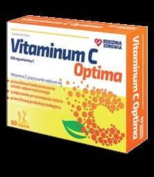 Rodzina Zdrowia Vitaminum C 1000 ze zwiększoną zawartością witaminy C, przeznaczony jest do stosowania w okresie jesienno-zimowym, w przypadku małej podaży witaminy C, u osób ze