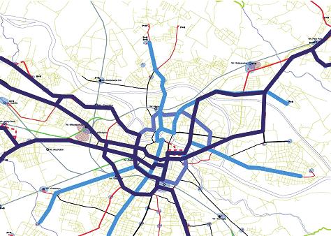 6. Model hierarchizacji połączeń w aglomeracji i otoczeniu powinny powstawać przy wsparciu funduszy centralnych.