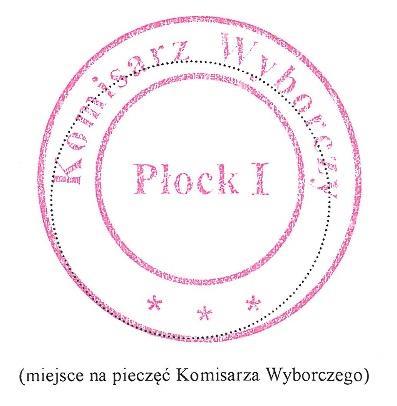 POSTANOWIENIE NR 174/2019 Komisarza Wyborczego w Płocku I z dnia 6 maja 2019 r. w sprawie powołania obwodowych komisji wyborczych w gminie Gozdowo Na podstawie art. 182 1 w związku z art.