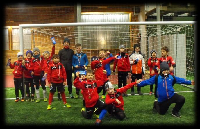 Świetna postawa piłkarzy nożnych w Turnieju ŚWIAT PIŁKI CUP Zawodnicy UKS Gokis Kąty Wrocławskie z rocznika 2008 w ubiegłą sobotę 2.12.2017 r.