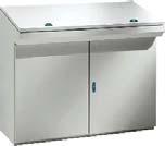 SZAFY SYSTEMOWE (SZEREGOWE) - SERIA ENUX SZAFY TYPU MONOBLOK - SERIA EMOX IP55 RAL 7035 IP55 IP65 RAL 7035 - szafa do wyboru z drzwiami pełnymi (PR) lub przeszklonymi PV (PV do szerokości 1 000 mm),