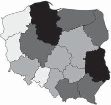 W latach 1999 2005 na obszarach miejskich obserwujemy wyraźny wzrost przestrzennych dysproporcji dynamiki zmian skłonności do 1999 2005 2011 6,70 7,30 (2*) 7,31 7,80 (6) 7,81 8,40 (5) 8,41 8,70 (3) *
