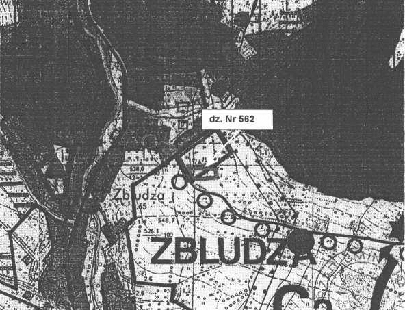 9686 Poz. 2247 Plan w podanej skali znajduje siê w siedzibie Urzêdu Gminy, którego niniejsze opracowanie terenowe dotyczy.