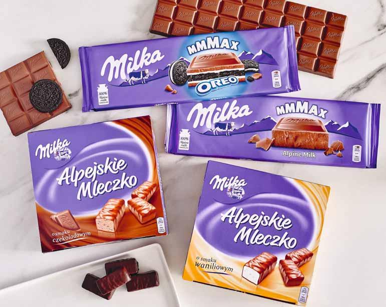 NAJLEPSZY WYBÓR, NAJLEPSZE CENY ZTV PRODUKTY R E K L A M Y Czekolada, Alpejskie Mleczko MILKA 250-350 g cena za lub 22,83-31,96/kg 7 99 Papryka czerwona 3 99 kg 4 -pak Napój gazowany 4 x 1,5 l