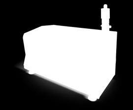 wilgotności), z kablem dł. 0m parametry techniczne Rama z malowanej blachy stalowej Wejście wody ø9.