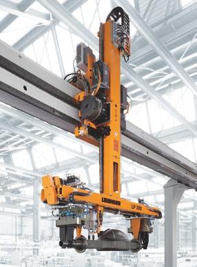 W zakresie wszystkich rozmiarów firma Liebherr oferuje system modułowy, z pomocą którego można dostosować system automatyki do danego