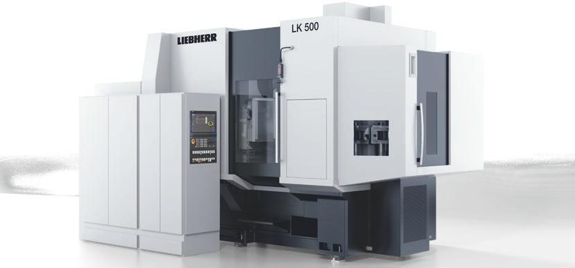 Maszyny obwiedniowe Skiving Liebherr oferuje obecnie także skomplikowaną technologię frezowania obwiedniowego typu Skiving.