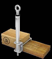 Przeznaczony do belek drewnianych o wymiarach min. 60x120 mm. Belka drewniana o wymiarze min.