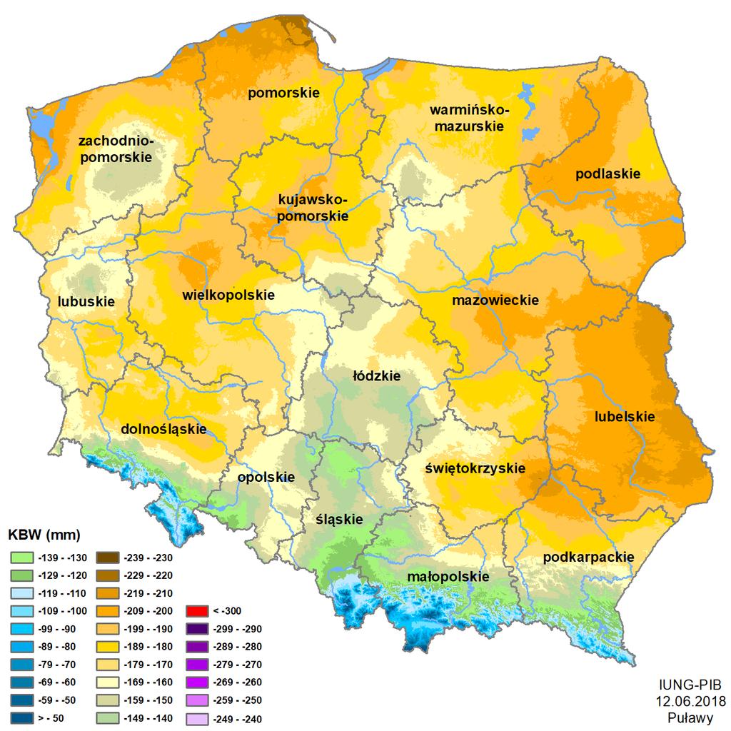 Załącznik nr 2 Klimatyczny Bilans Wodny