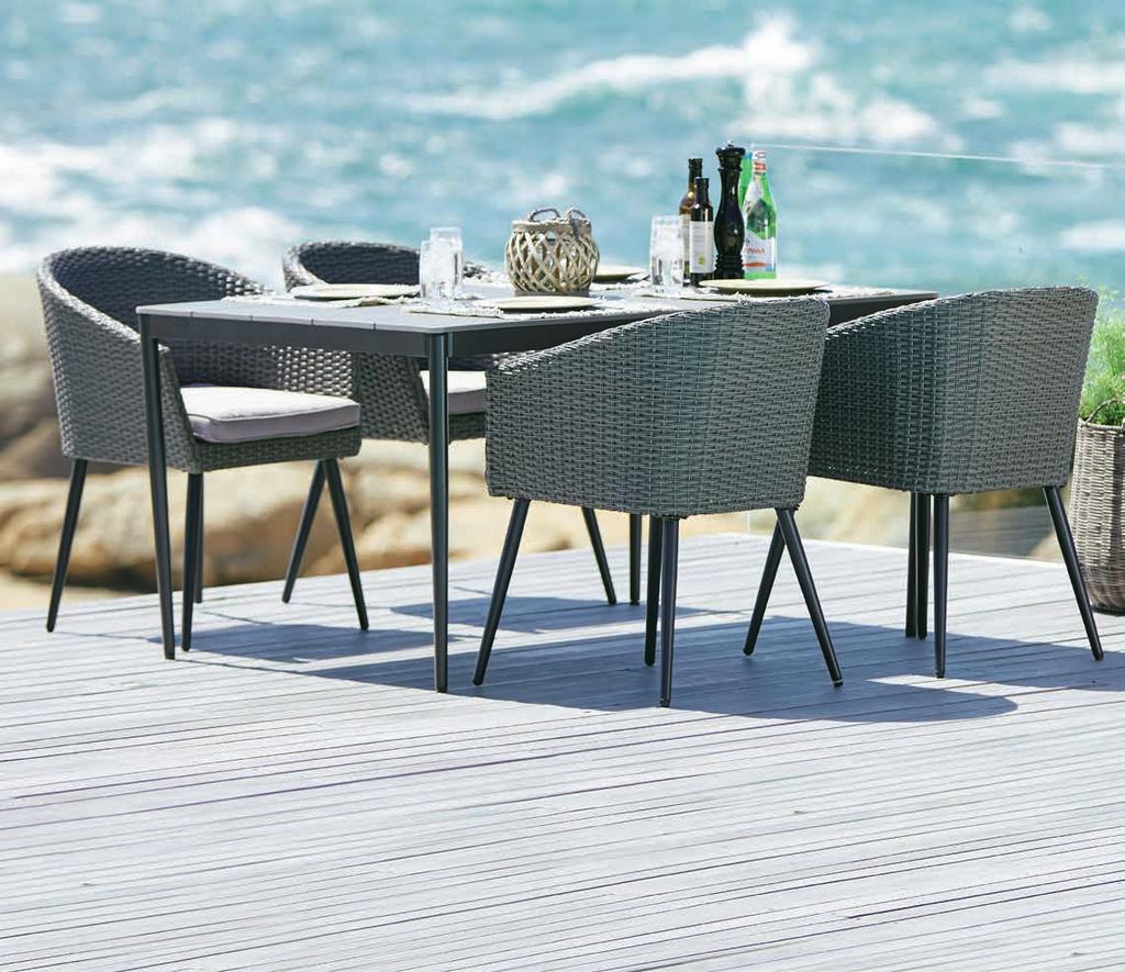 7 3780140 30% BAREK VALLEBO Aluminium i artwood. S45 x D100 x W74 cm 1 SZT. 649,- 450.