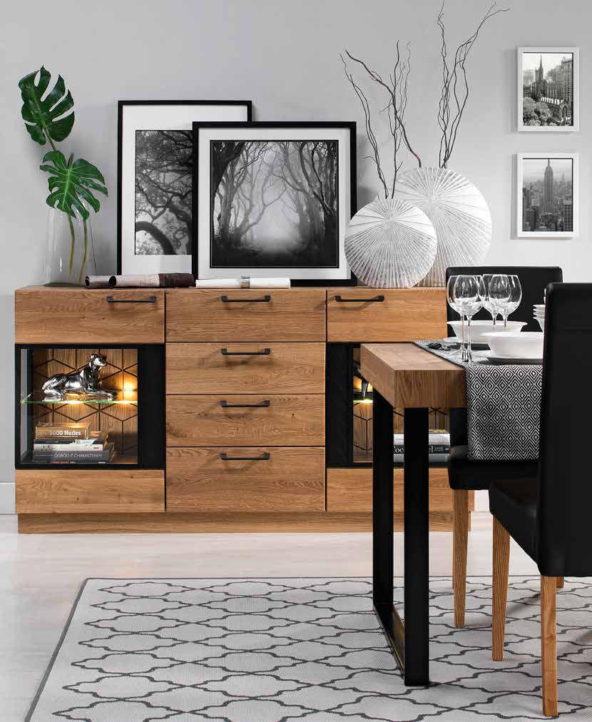 Mosaic MOSAIC 10 witryna 1-drzwiowa L 67 x 196 x 42 cm 1 door display unit 67 x 196 x 42 cm MOSAIC 11 witryna 1-drzwiowa P 67 x 196 x 42 cm 1 door display unit 67 x 196 x 42 cm MOSAIC 12 witryna