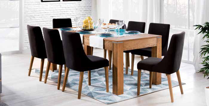 Stoły uniwersalne Universal tables POLARIS 01 stół rozsuwany 200/250/300/350/400 /450/500 x 78 x 95 cm Wykonanie: